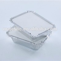 disposable foil container with lids