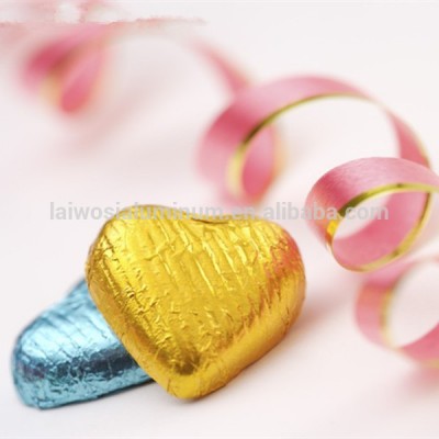 Chocolate aluminium foil paper candy wrappers