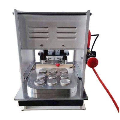 Automatic 9 Cavity Available Coffee Capsule Sealer Aluminum Foil Machinery for Nespresso K Cup Packing